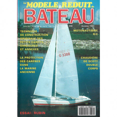 Couverture Modèle Réduit Bateau 359
