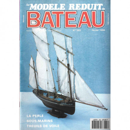 Couverture Modèle Réduit Bateau 363