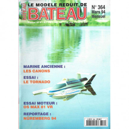 Couverture Modèle Réduit Bateau 364