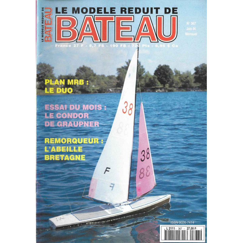Couverture Modèle Réduit Bateau 367