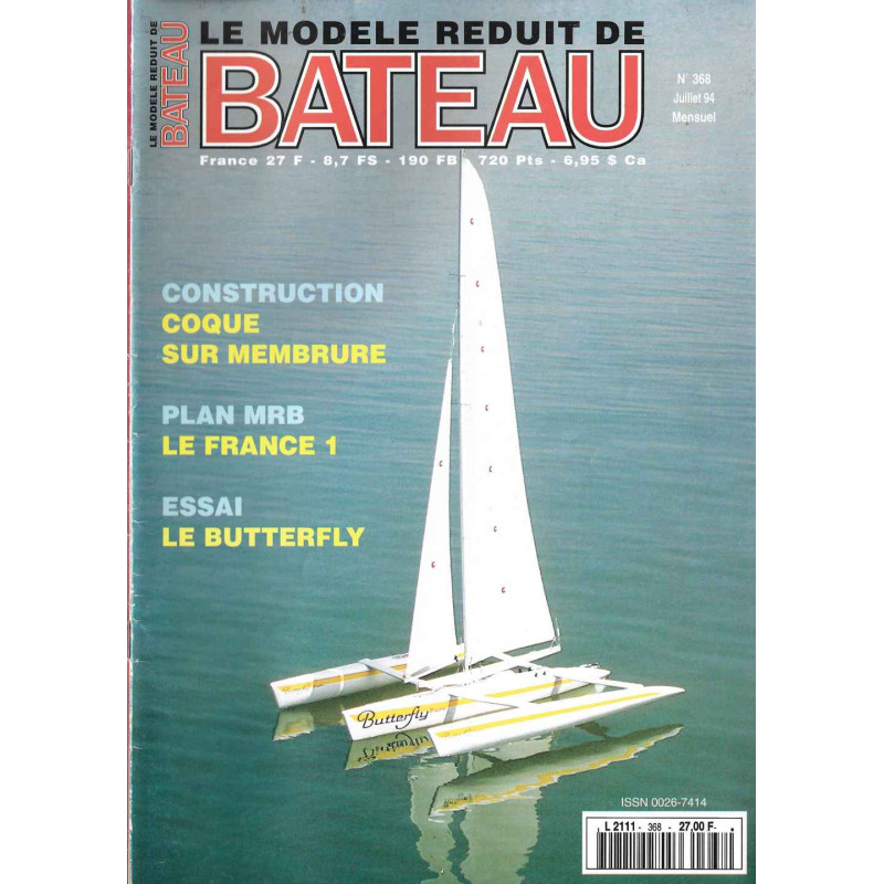 Couverture Modèle Réduit Bateau 368