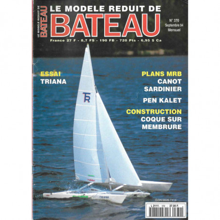 Couverture Modèle Réduit Bateau 370