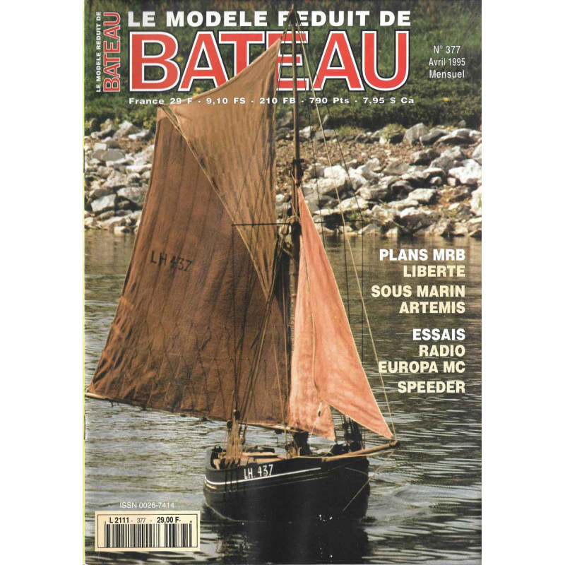 Couverture Modèle Réduit Bateau 377