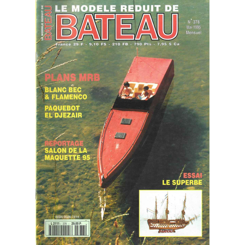 Couverture Modèle Réduit Bateau 378