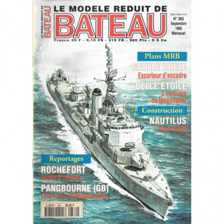 Couverture Modèle Réduit Bateau 382