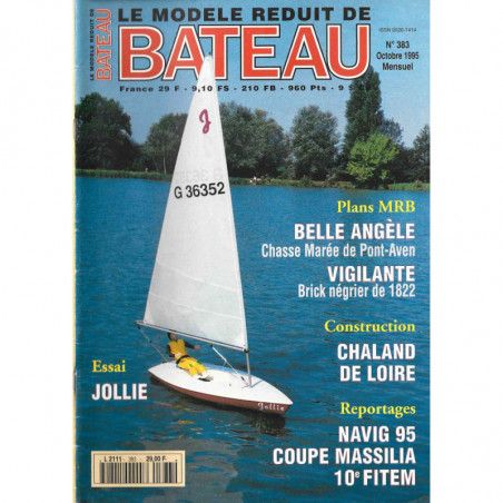 Couverture Modèle Réduit Bateau 383