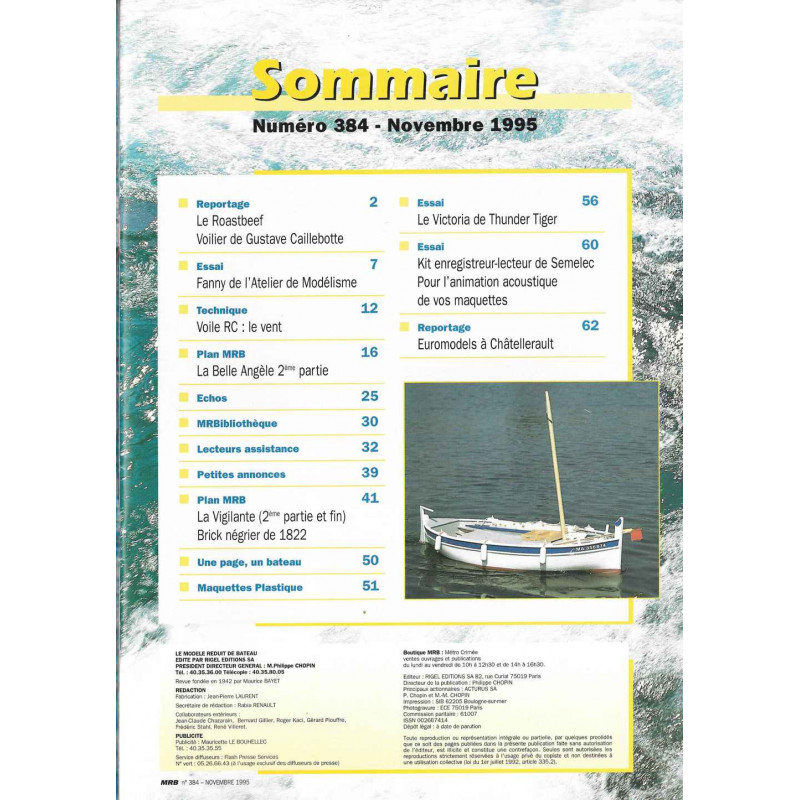 Sommaire Modèle Réduit Bateau 384