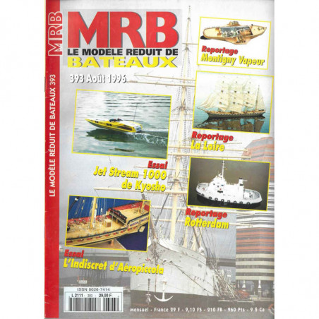 Couverture Modèle Réduit Bateau 393