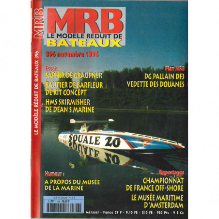 Couverture Modèle Réduit Bateau 396