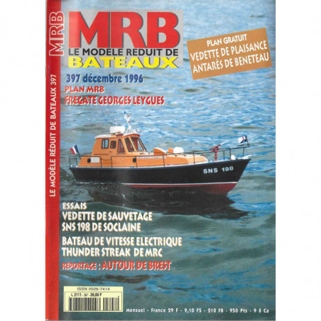 Couverture Modèle Réduit Bateau 397