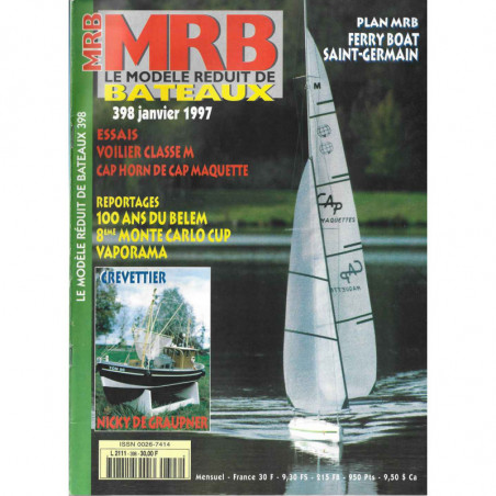 Couverture Modèle Réduit Bateau 398