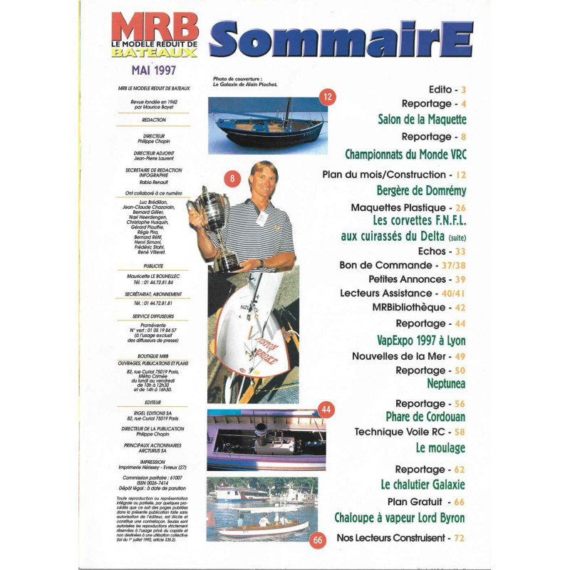 Sommaire Modèle Réduit Bateau 402