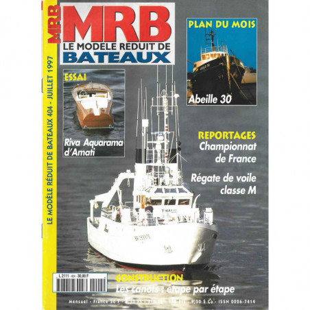 Couverture Modèle Réduit Bateau 404