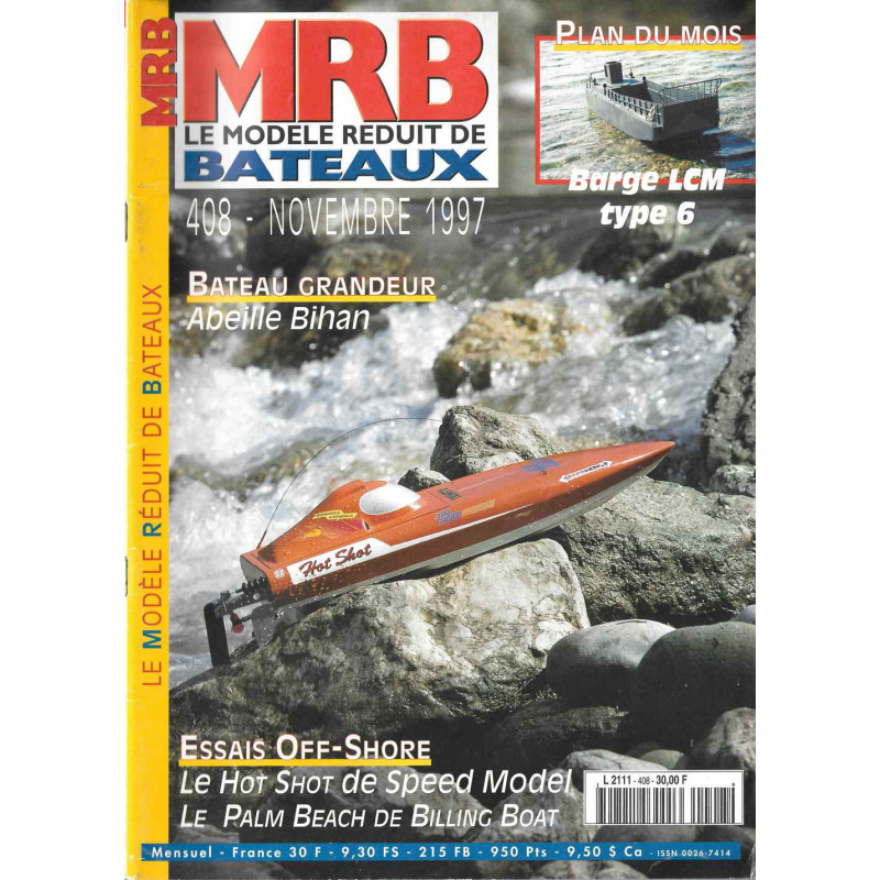Couverture Modèle Réduit Bateau 408