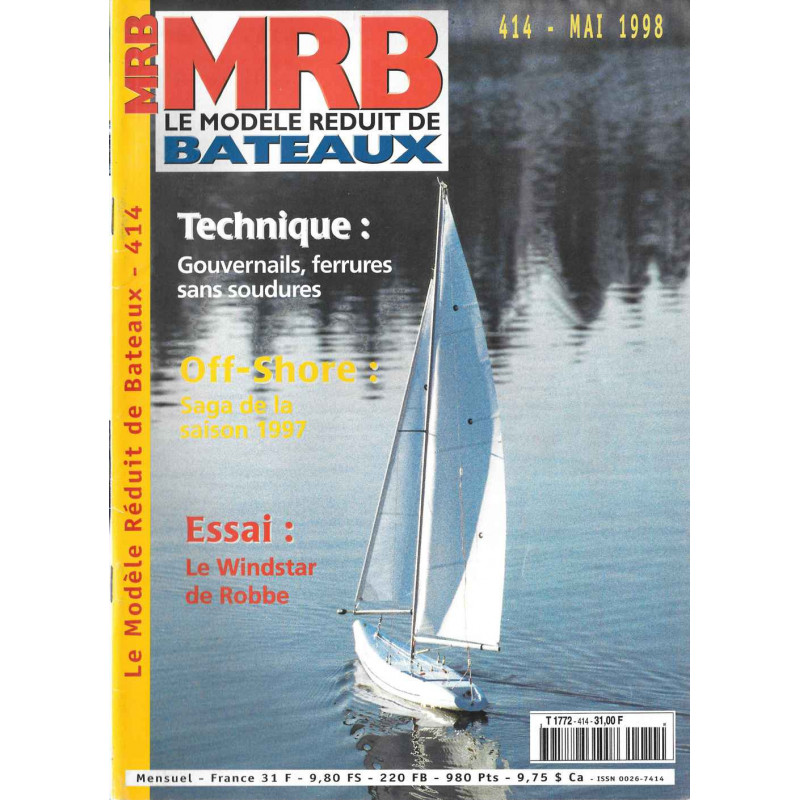 Couverture Modèle Réduit Bateau 414
