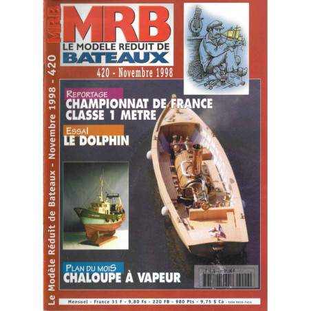Couverture Modèle Réduit Bateau 420