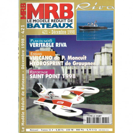 Couverture Modèle Réduit Bateau 421