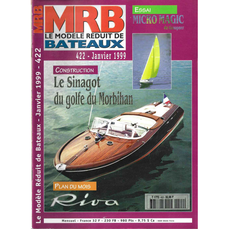 Couverture Modèle Réduit Bateau 422