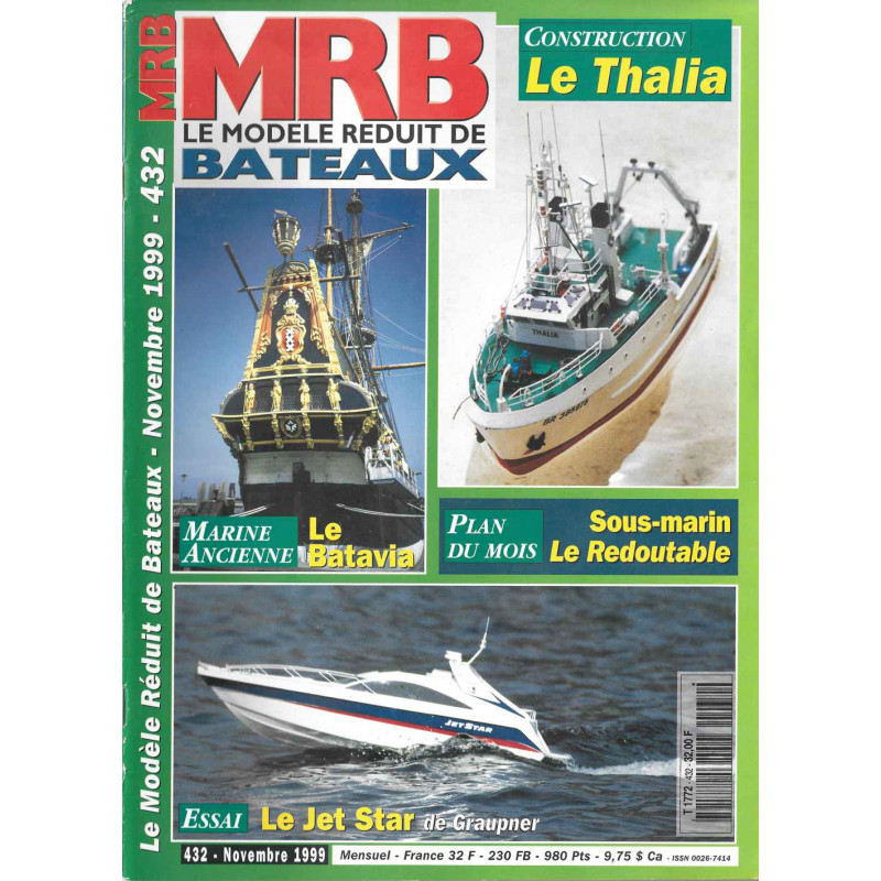 Couverture Modèle Réduit Bateau 432
