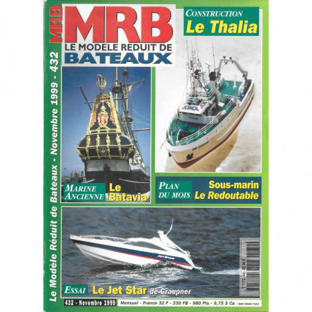 Couverture Modèle Réduit Bateau 432