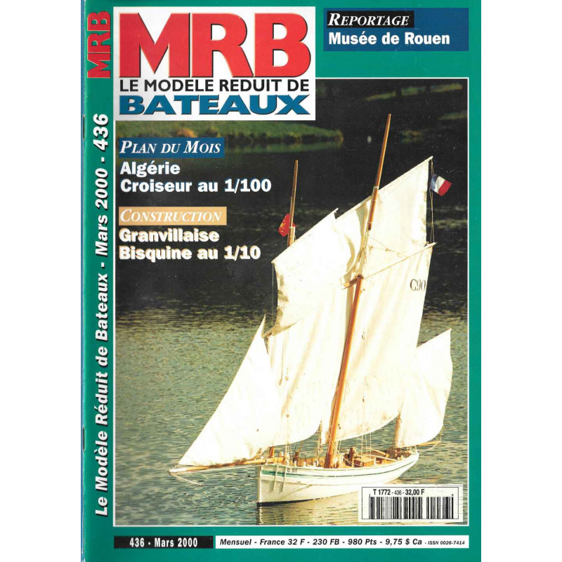 Couverture Modèle Réduit Bateau 436