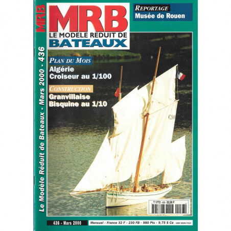 Couverture Modèle Réduit Bateau 436