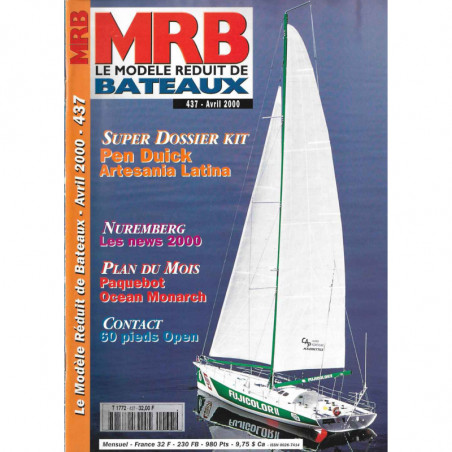 Couverture Modèle Réduit Bateau 437