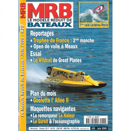 Couverture Modèle Réduit Bateau 439