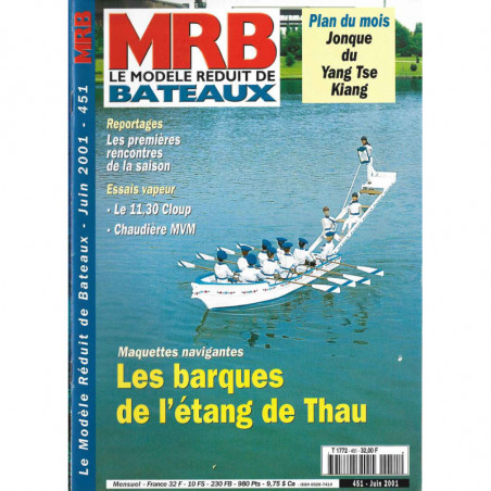 Couverture Modèle Réduit Bateau 451