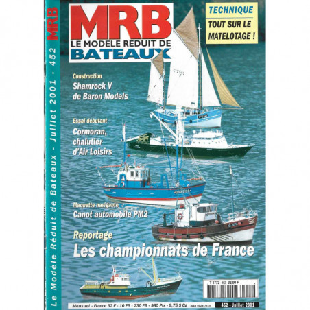 Couverture Modèle Réduit Bateau 452