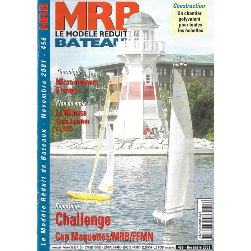 Couverture Modèle Réduit Bateau 456