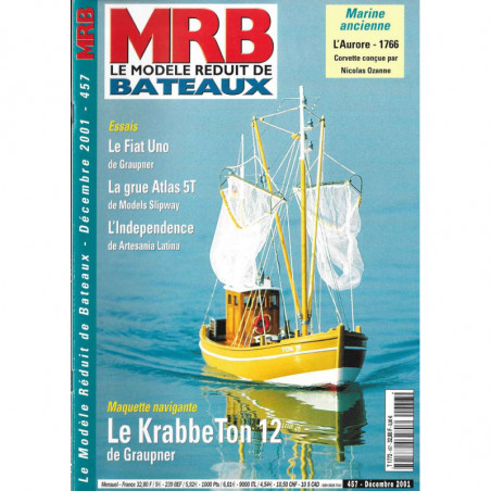 Couverture Modèle Réduit Bateau 457