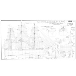 Plan du bateau Champion des mers.