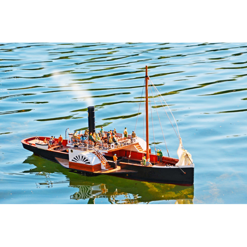 Écho d’atelier : le bac La Rance, un bateau vapeur à roues à aubes entre Dinard et Saint-Malo