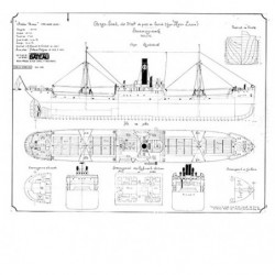 Plan du bateau Andre Thome