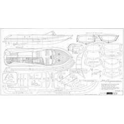 Plan du bateau Aquarama