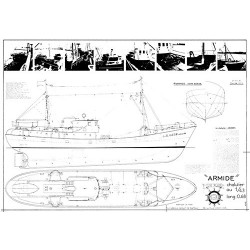 Plan du bateau Armide