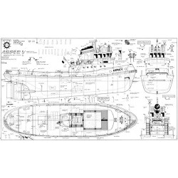 Plan du bateau Arpec V