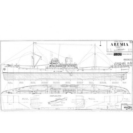 Plan du bateau Arumia