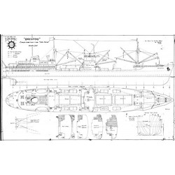 Plan du bateau Brestois