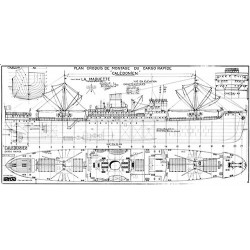 Plan du bateau Calédonien