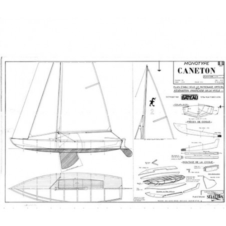 Plan du bateau Caneton