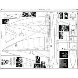 Plan du bateau Cap 33