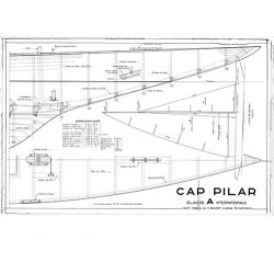 Plan du bateau Cap Pilar