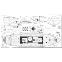 Plan du bateau Remorqueur Cap Sizun