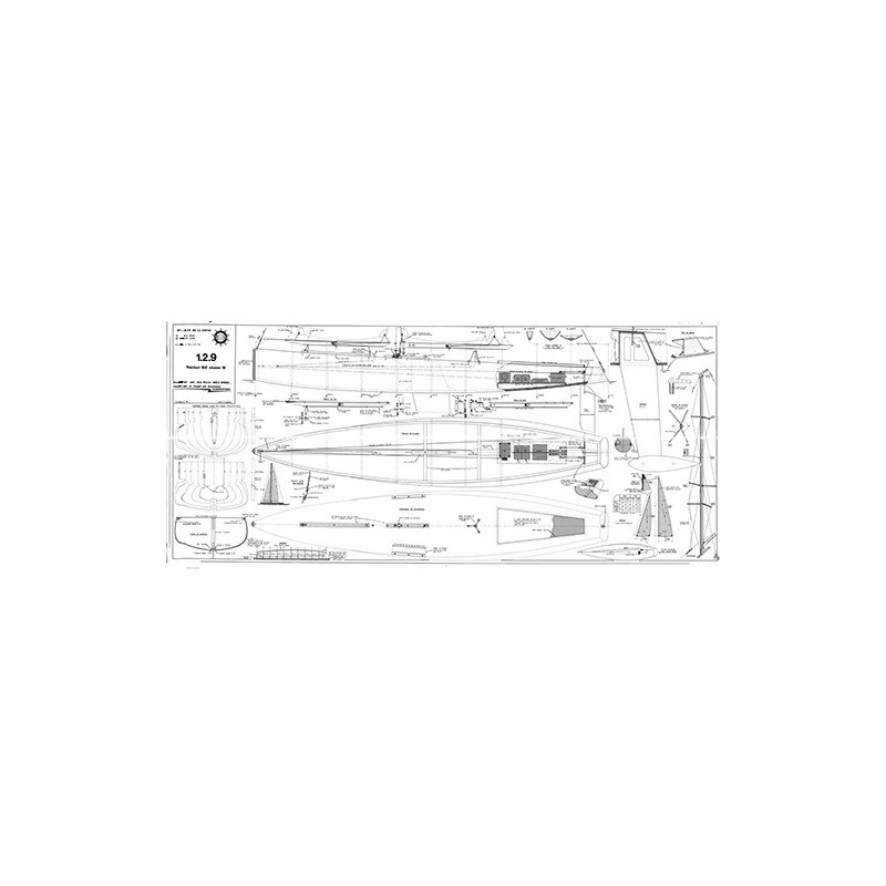 Plan du bateau Cent-Vingt-Neuf