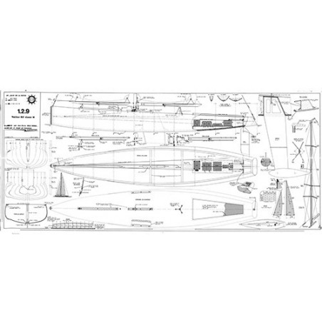 Plan du bateau Cent-Vingt-Neuf