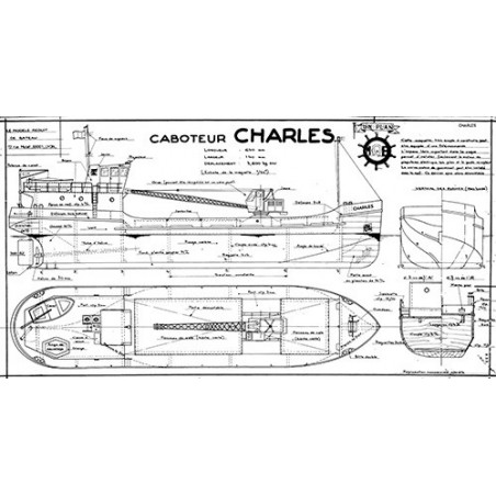 Plan du bateau Charles