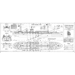 Plan du bateau Charles Belleville