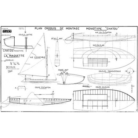 Plan du bateau Chatou